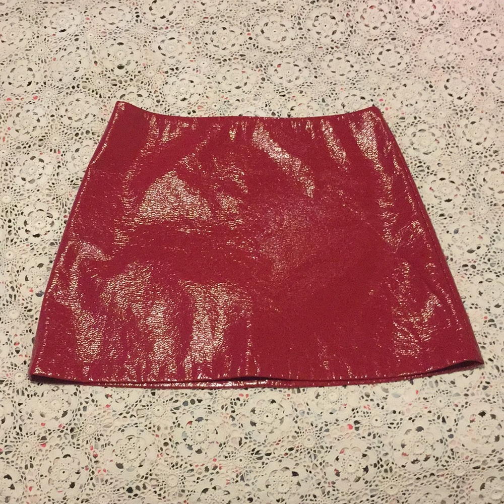 🔻♦️🚩 Vinyl Miniskirt‼️